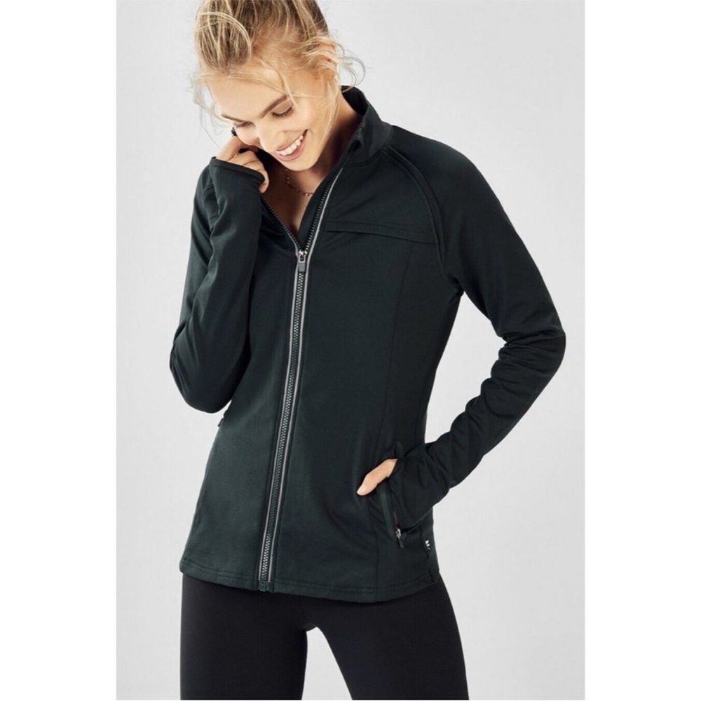 Fabletics Kimmy Performance Jacket Xs Euc $85 - image 1
